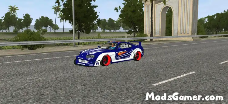 Toyota Supra Rocket Bunny sports car - modsgamer.com