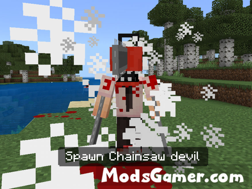 Chainsaw Man Addon version 1 Mods for Minecraft