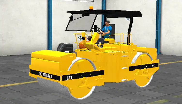 Caterpillar Road Roller - modsgamer.com