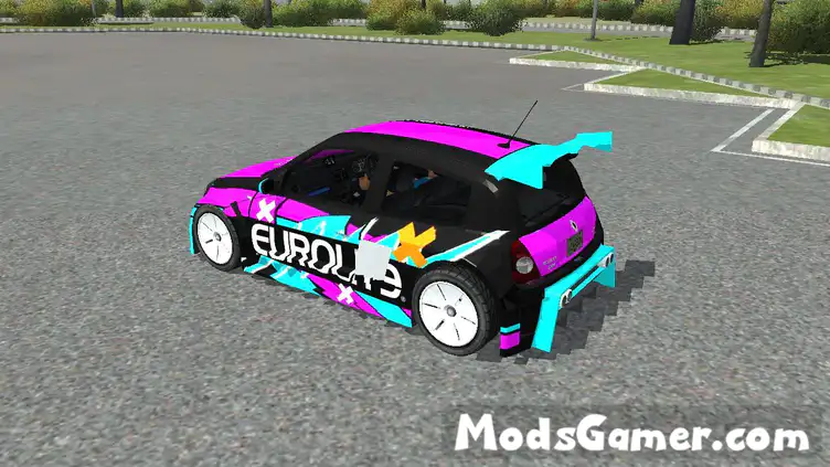 Renault Clio V6 BubbleGum NFS - modsgamer.com