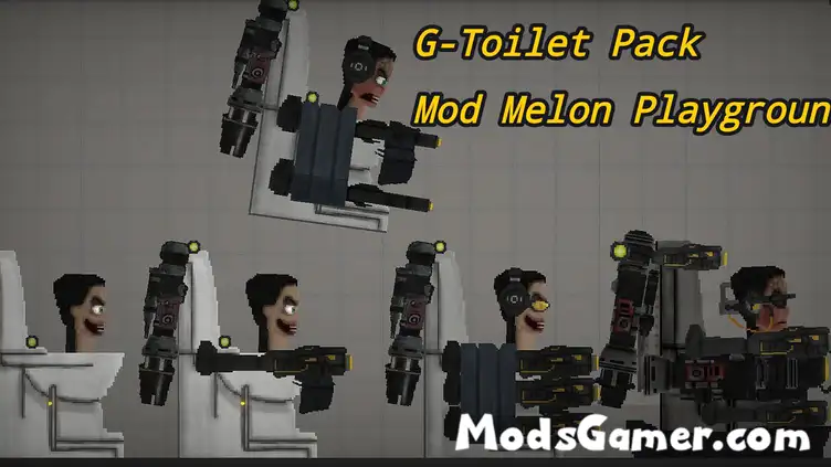 New G-Toilet Pack Mod - modsgamer.com