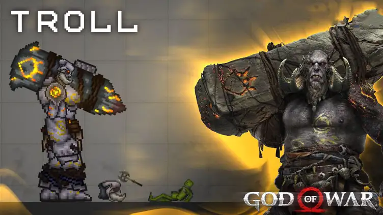 God of war Troll - modsgamer.com