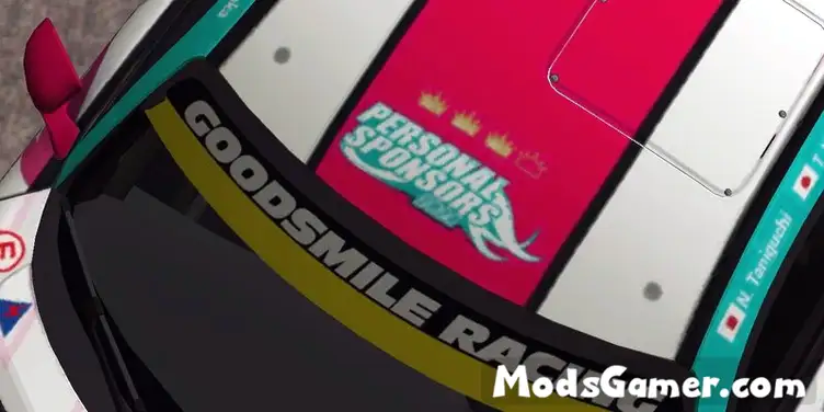 Mercedes-BENZ AMG GT3 EVO 2024 Goodsmile Racing Hatsune Miku Itasha - modsgamer.com