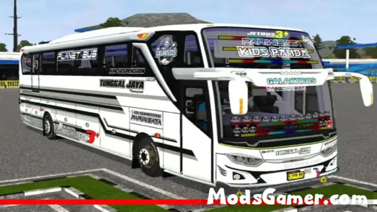 JB3 Kids Panda Bus - modsgamer.com