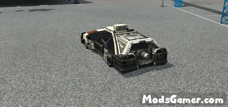 Sci-Fi Police Car Mod - modsgamer.com