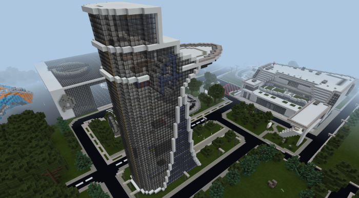 UKS City: Avengers Endgame Map - Mods for Minecraft