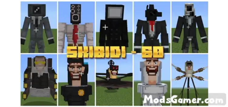 Skibidi Toilet 60 - Addon - modsgamer.com