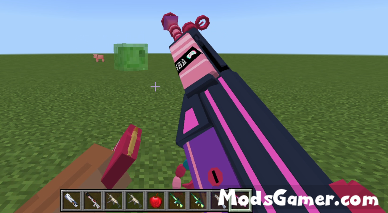 Minecraft Bd Engine Rifle BA-Bedrock Project GDD Update | 3D Guns Addon - Mods for Minecraft