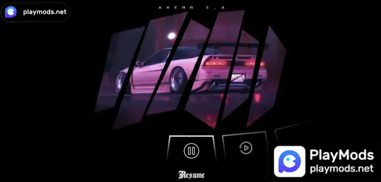 JDM style menu - modsgamer.com