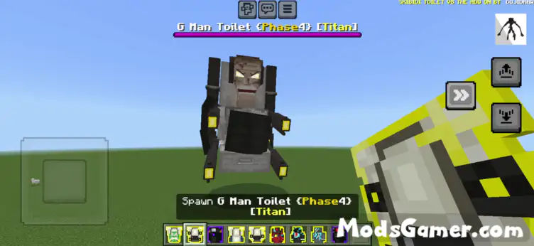 Skibidi Toilet Mod V8 Toxic Skull Toilet Updates[18 Characters Updates]] - modsgamer.com