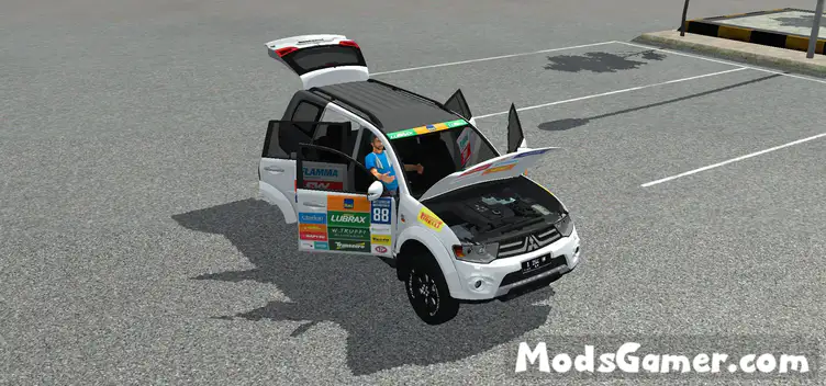 Mitsubishi Pajero Dakar HPE 2015 Mod - modsgamer.com