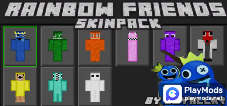 Rainbow Friends Skinpack - modsgamer.com