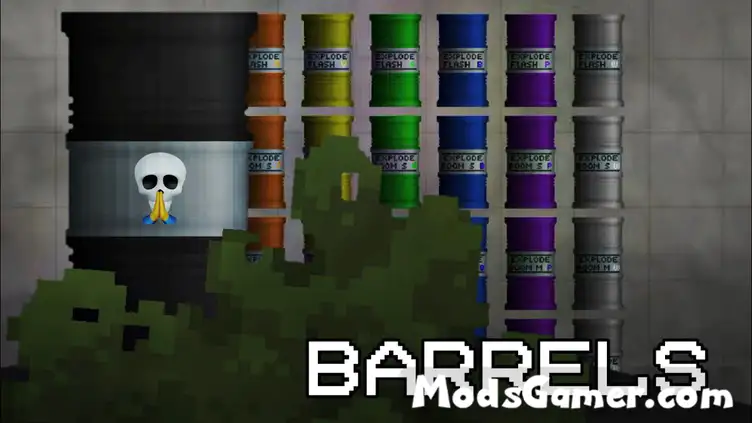 BARRELS Mod - modsgamer.com