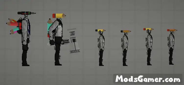 Pencil Man Pack Remake Mod - modsgamer.com