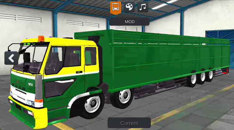 Mitsubishi heavy truck - modsgamer.com