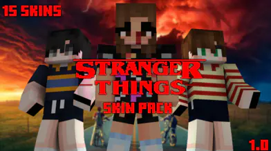 Skin pack:Stranger Things  | modsgamer.com