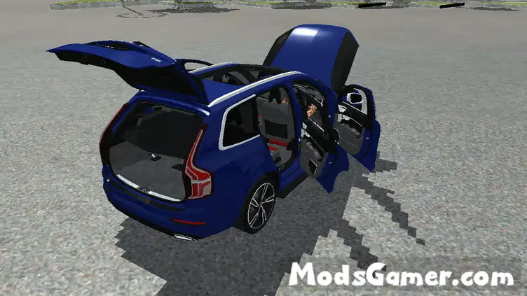 Volvo XC90 T5 R Design Roof Box - modsgamer.com