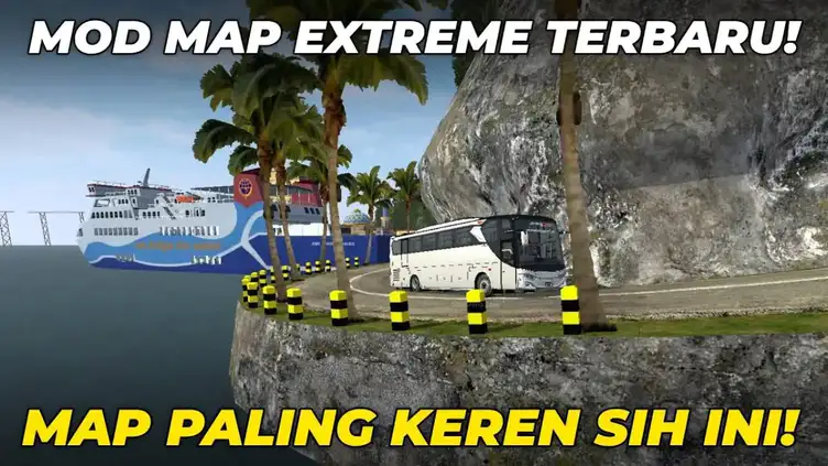 ETS2 Coolest Extreme Map - modsgamer.com