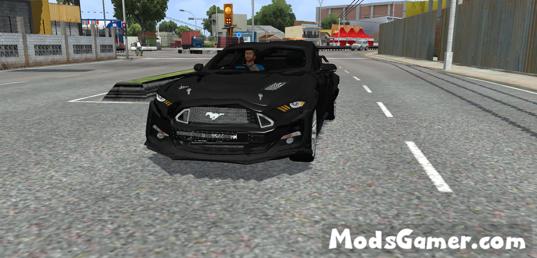Ford Mustang Bodykit Custom Mod - Mods for Bus Simulator Indonesia / BUSSID