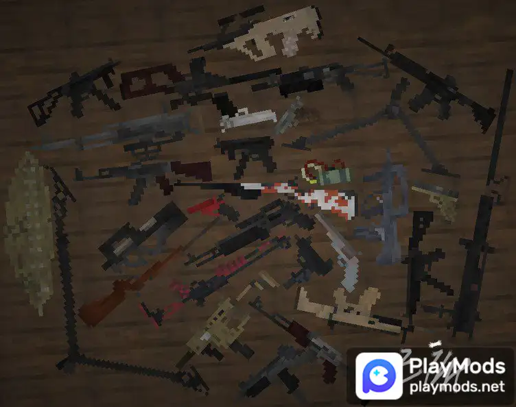 Mod pack for a large number of real weapons - modsgamer.com