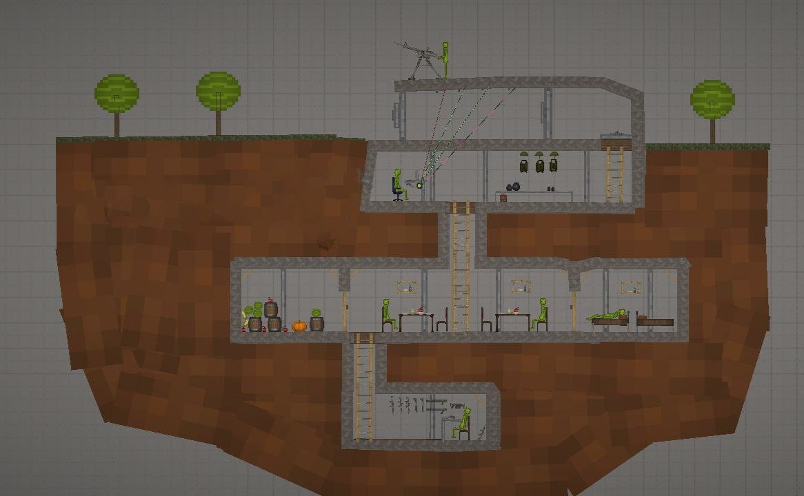 bunker building mod - Mods for Melon Playground Sandbox PG