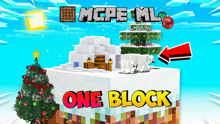 Christmas One Block - modsgamer.com