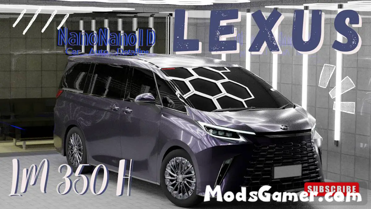 Lexus LM350H 4 Seater MPV Mod - Mods for Bus Simulator Indonesia / BUSSID