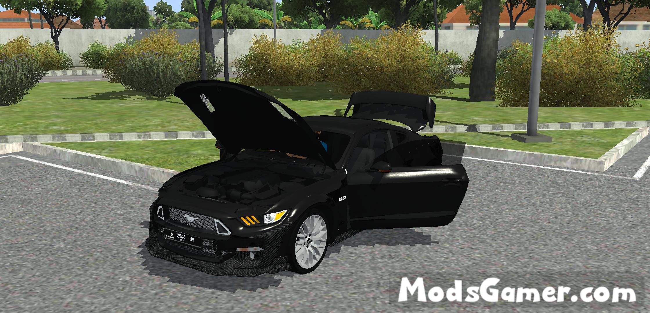 Ford Mustang Bodykit Custom Mod - Mods for Bus Simulator Indonesia / BUSSID