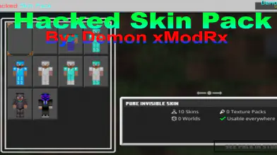 Skin Pack:Hacked | modsgamer.com