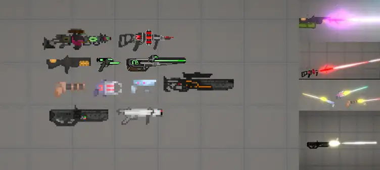 Laser guns - modsgamer.com