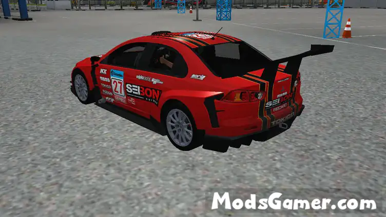 Mitsubishi Lancer Evolution X Race Kit Mod - modsgamer.com