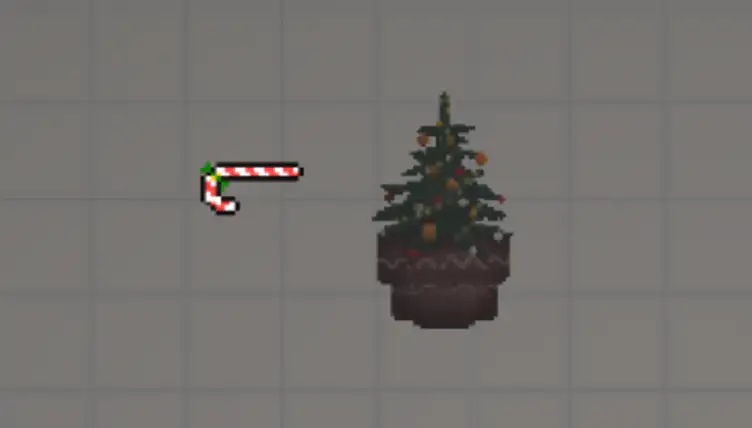Christmas tree and Christmas gun - modsgamer.com