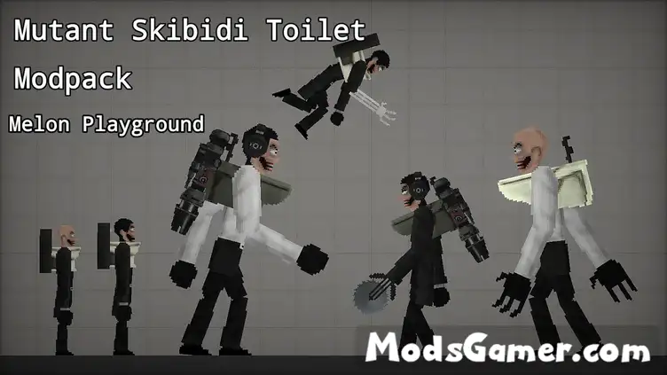 Mutant Skibidi Toilet Modpack - modsgamer.com