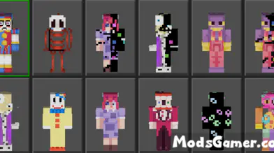 The Amazing Digital Circus Skinpack | modsgamer.com