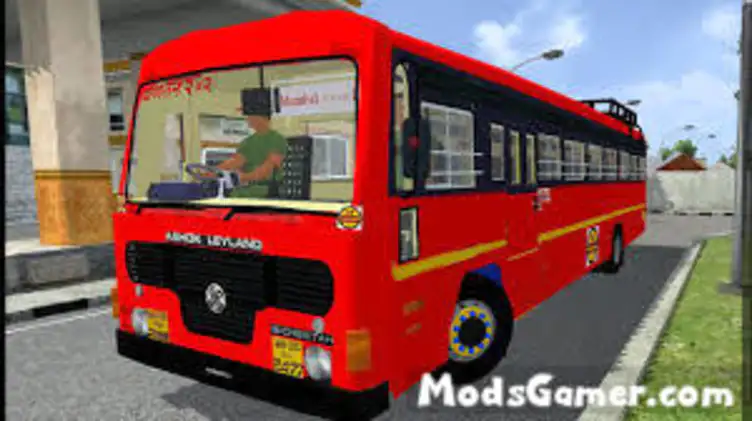 2024 MSRTC Ashok Leyland Bs-3 Bus Mod updated - modsgamer.com