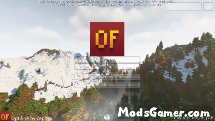 Optifine For Minecraft Pe 1.19+ - modsgamer.com