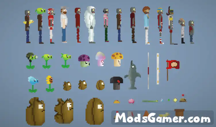 Monster Collection Pack Mod 2(18 Monsters) - Mods for Melon Playground  Sandbox PG