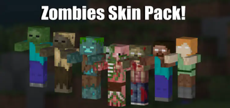 Zombies Skin Pack (It has the Zombie Attack Animations) - modsgamer.com