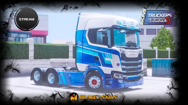 SCANIA S GRAFITADA BRANCA - modsgamer.com