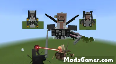 skibidi toilet v7.6 Mod(100 Characters) | modsgamer.com