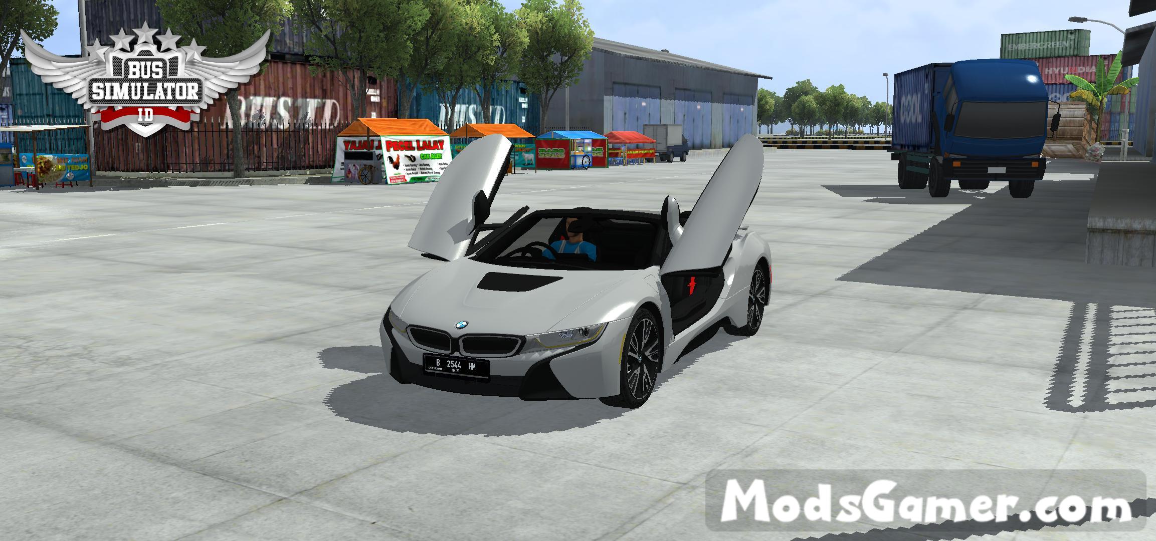 2024 BMW i8 Roadster Mod - Mods for Bus Simulator Indonesia / BUSSID