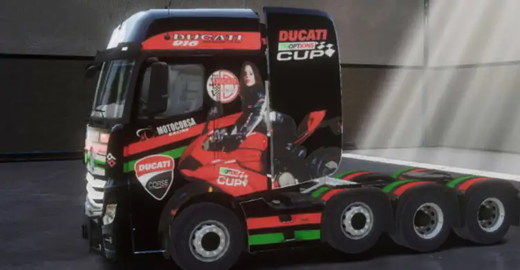 Ducati Moto Girls Skin - modsgamer.com