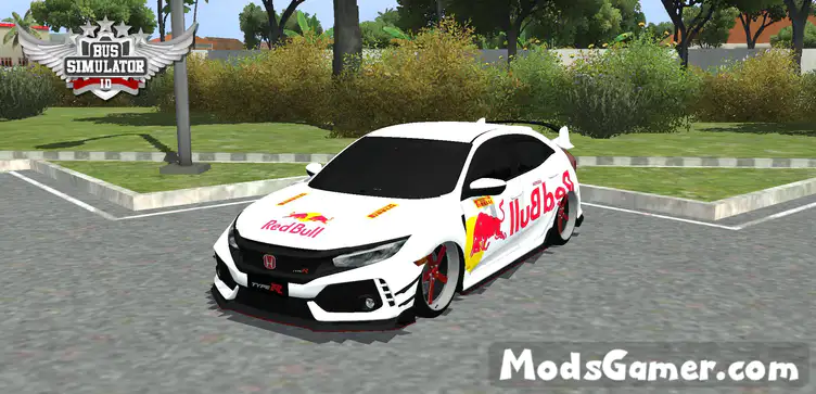 Civic Type R Redbull Racing Livery - modsgamer.com