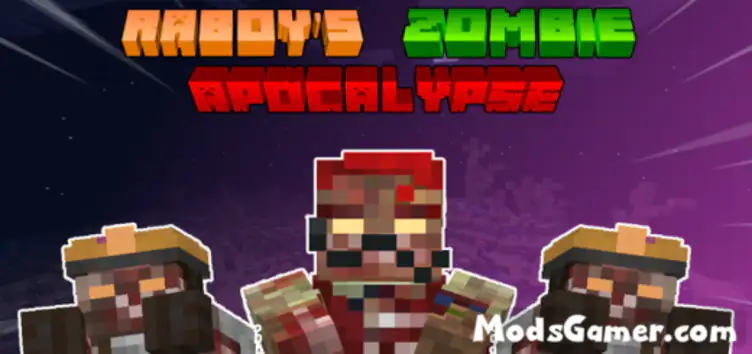 Raboy's Zombie Apocalypse | New Structures, New Zombie Illagers, Better Visuals, Better Zombies, Improved World Generation + Much More! - modsgamer.com