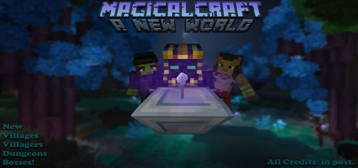 MagicalCraft: Dungeons, Bosses and New Villages - A New World! - modsgamer.com