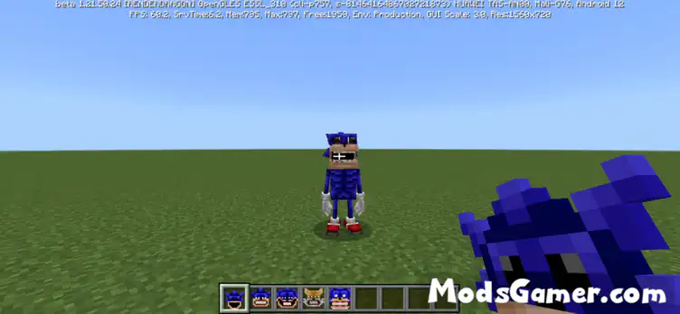 Shin Sonic Tapes Addon - modsgamer.com