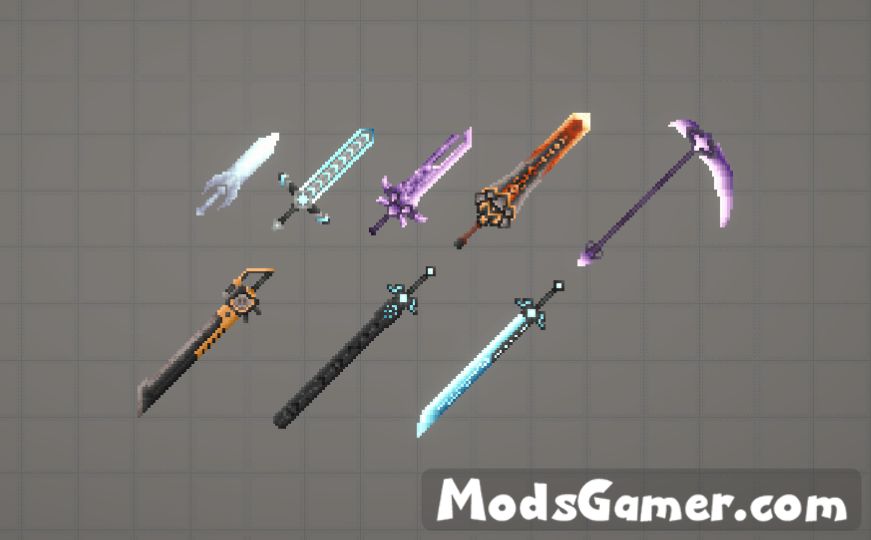 Melee Weapon Mod Pack - Mods for Melon Playground Sandbox PG
