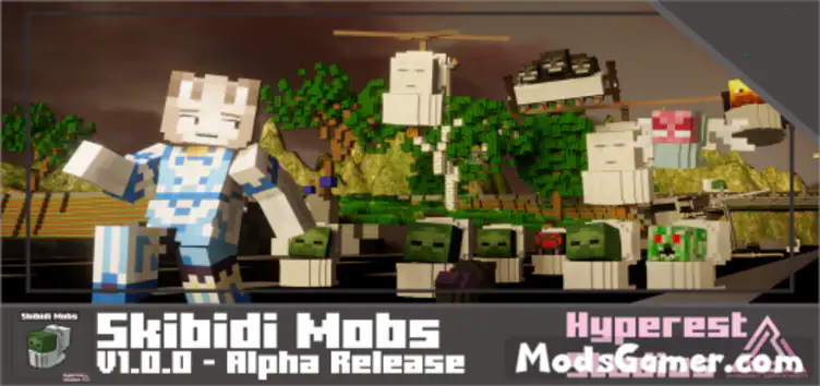 Skibidi Mobs - modsgamer.com