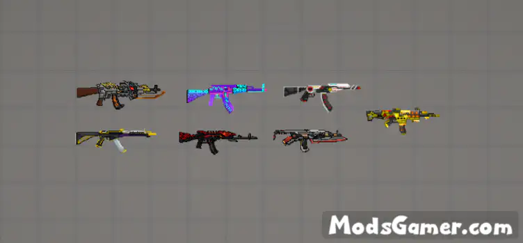 AK47 Skin Mod Pack - modsgamer.com