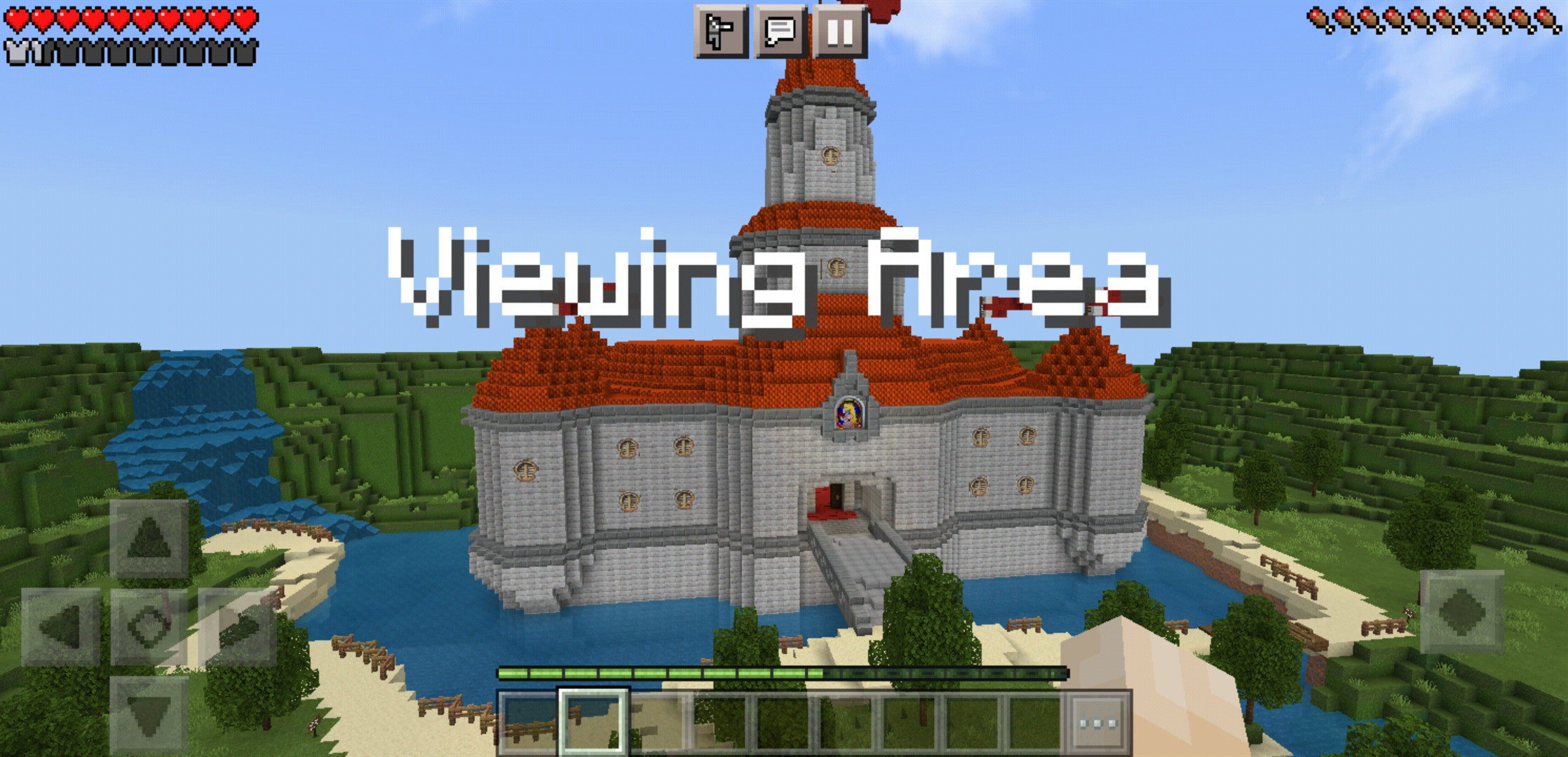 Peach Castle Map mod - Mods for Minecraft